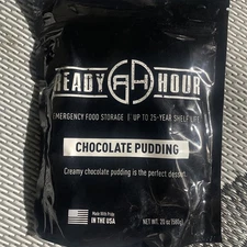 Creamy Chocolate Pudding Mix 25 Year Shelf Life Emergency Survival Food Pouch