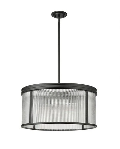 Z-Lite - Carnaby - 6 Light Chandelier In Industrial Style-12 Inches Tall and - Picture 2 of 4