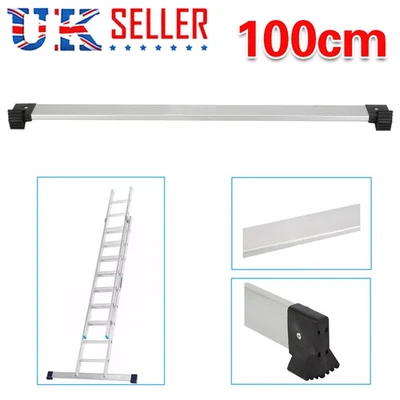 100cm Length Aluminium Ladder Stabiliser Bar With 2 Rubber Feet UK