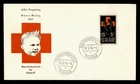DR WHO 1955 GERMANY SAAR FDC RED CROSS SEMI POST M78950