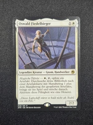 MAGIC MTG - Oswald Fiedelbieger - AFR 028/281 - Forgotten Realms - RARE - TOP