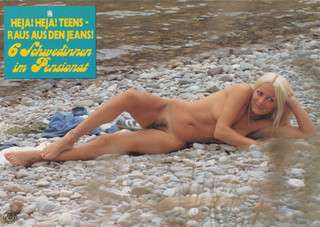 Kino Aushang: Teens raus aus den Jeans! 6 Schwedinnen im Pensionat 1979 Foto 2