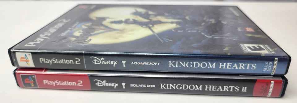 LOT 2 SONY PLAYSTATION 2 PS2 CIB COMPLETE W/ MANUAL KINGDOM HEARTS I II ~ 1 & 2 - Image 2 of 4