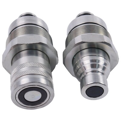 Flat Face Quick Coupler Kit for Kubota SSV65 SSV75 SVL75-2C SVL95-2S