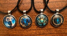 Zodiac Necklace - Choose your Horoscope sign