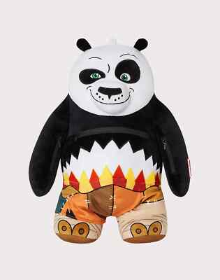 Sprayground Kung Fu Panda Moneybear Teddybear Backpack New Travel School Bag