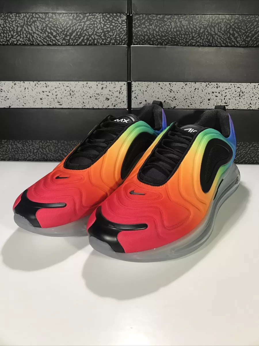 Anfibio antártico hostilidad New Nike Air Max 720 “BETRUE” CJ5472-900 Multi-Color/Black-White Mens Sz 14  RARE | eBay