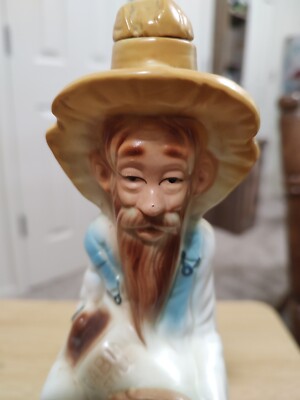 Stitzel Weller Kentucky Hillbilly Old Cabin Still Decanter 1969