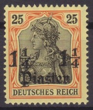 === Dt. Auslandspostamt T&Uuml;RKEI Mi. 39 **, Kat. 55&euro;  ===