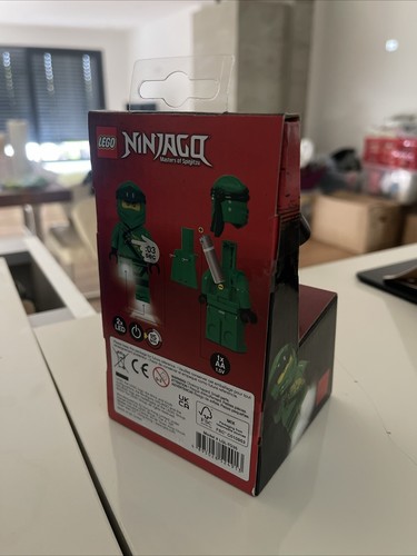 LEGO NINJAGO Lloyd LED LITE TORCH NIGHT LIGHT BLACK RARE RETIRED BNIB LGL-TO35 - Bild 2 von 4