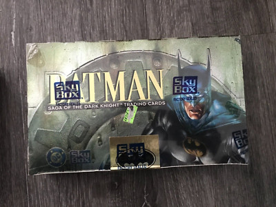 Skybox Batman Saga of the Dark Knight Trading Cards Gold Sealed LE Box 