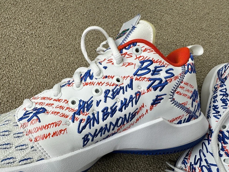 Florida Gators Air Jordan CP3 XII PE Equipo Emitido Talla 8 Promo Zapatos Tenis Foto 4 de 4