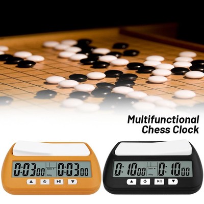 Multifunctional Chess Clock, Professional Electronic Chess Timer,Portable Digit 