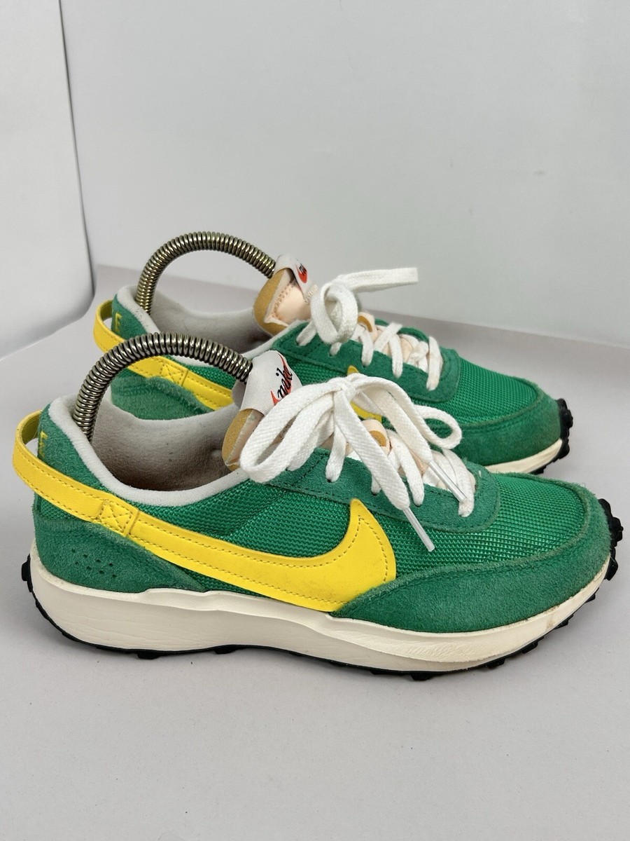 Nike Waffle Debut Vintage DX2931-300 Stadium Green Opti Yellow