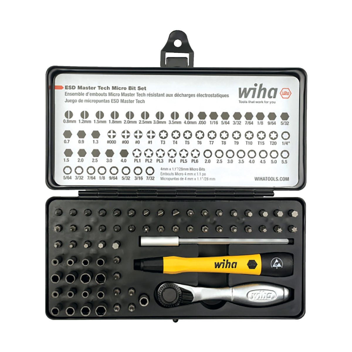 Wiha 75965 65 Piece MicroBit Set | eBay