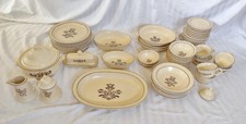 Vintage 54 Pc Pfaltzgraff Stoneware Village B...