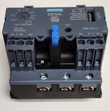 SIEMENS 48ATA3S00 ESP200 Electronic Overload Relay 3UB8113 4AD2 .25-1 AMP