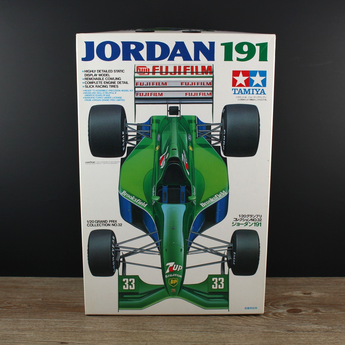 ジョーダン191  JORDAN F1 1/10 タミヤ　TAMIYA ボディ Yahoo!オークション - タミヤ F1 RC 1/10 ラジコン ボディ