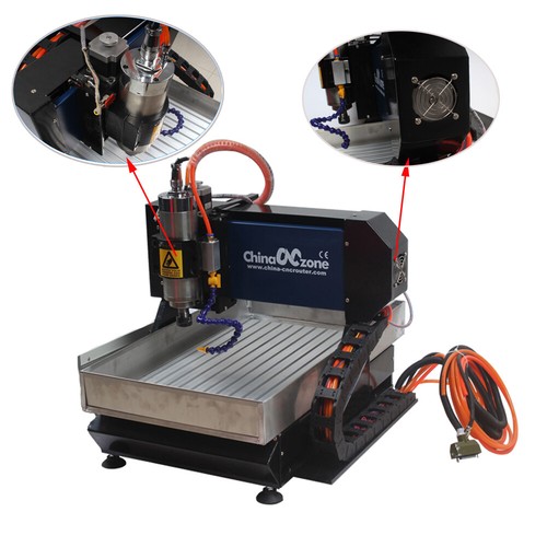 Fresatrice per incisione router in acciaio CNC 3040 3 assi Mach 3 USB FAI da te - Foto 5 di 12