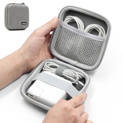 USB Charger Adapter Storage Bag For Macbook Air Pro Notebook