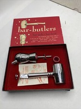 Vintage Anchor Bar Butlers Bar Jack & Bar Host New In Box Bottle Topper Box Inst