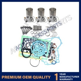 Rebuild Kit+3pcs Connecting Rod for Komatsu 3D94 3D94-2 Engine PC40-3 Excavator