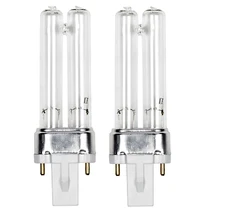 2 pcs 7 Watt w UV Replacement Bulb for PFUV-25 & PFUV-40 & SP7UV filter Germicid