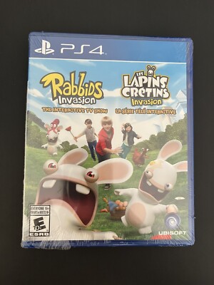 Rabbids Invasion (Sony PlayStation 4, 2014) new & Sealed