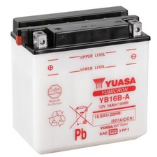 Batteria per Suzuki VS 800 GL Intruder VS52B 1996 YUASA YB16B-A aperta, asciutta
