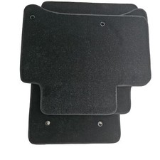Car Mat Set For Ford Ranger (99-06)(Double Cab) Ultimate Carpet Mats In Black