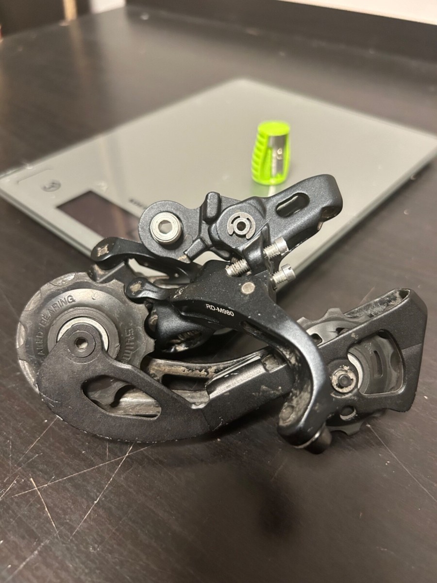 Shimano XTR RD-M980 Rear Derailleur 2x10s Carbon Medium Cage