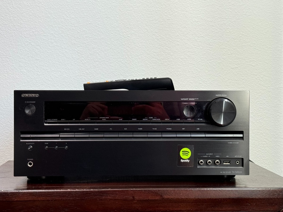 ■ONKYO　TX-NR626 AVアンプ Amazon.co.jp: ONKYO 7.1ch対応AVレシーバー TX-NR626(B) : 家電