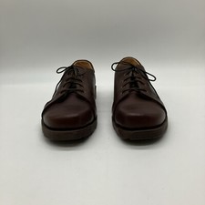 Untraditional Dr. Marten's men's lace up oxford brown with cushion insole US 8