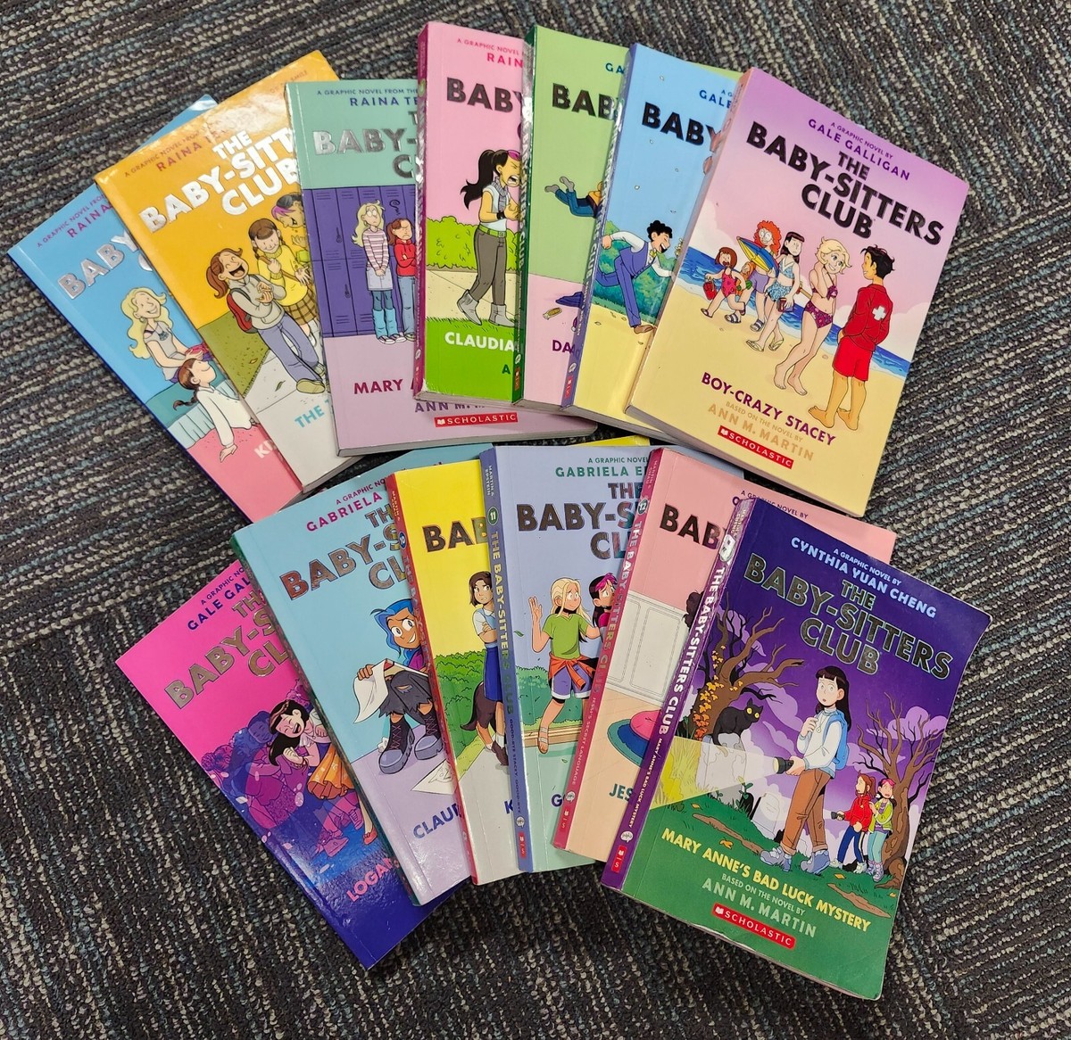 The Baby-Sitters Club Series Graphic Novels Collection Set Books 1