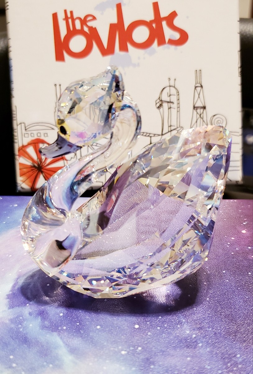 Swarovski Audrey The Swan Lovlots Crystal - 1128901 Retired