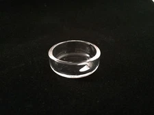 Fused quartz crucible cover for FQ-2010-SS,  Item# FQ-2010-SS-C