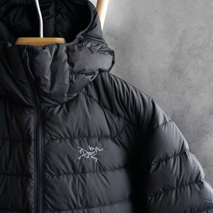【Nuova】ARC'TERYX Cerio Felpa con Cappuccio Uomo Taglia L Nera Direttamente dal Giappone