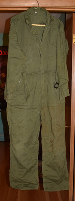 Rare WWII WW2 Navy USN USMC Herringbone HBT One-Piece Coveralls | eBay