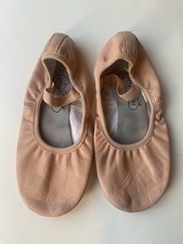 Revolution Dancewear Pink Ballet Shoes Size 8 M-Dance-Slippers-leather-women