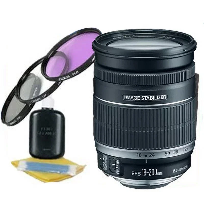 Canon EF-S 18-200mm f/3.5-5.6 is Lens + 72mm 3 Piece - Image 4 of 4