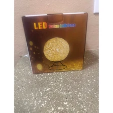 LED Rattan Bulb Lamp Orb Globe Night Light Decorative Home Decor Lighting