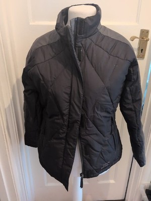 Helly Hansen mittelgraue und schwarze gefütterte Jacke