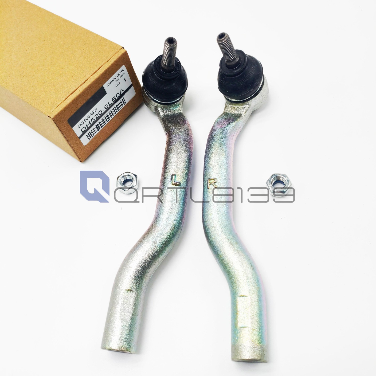 New OEM 2pcs Outer Tie Rods End Set DH520-6LB0A J DH640-6LB0A J for Sentra 20-25