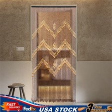 Natural Bamboo 52 Strands Handmade Curtain Beads Window Door Shoji Room Divider