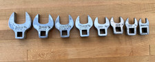 Snap-on Tools Usa Made Sae Crowfoot 38 Drive Socket Wrenches Free Shipping Snap-on Tools Usa Made Sae Crowfoot 38 Drive Socket Wrenches Free Shipping