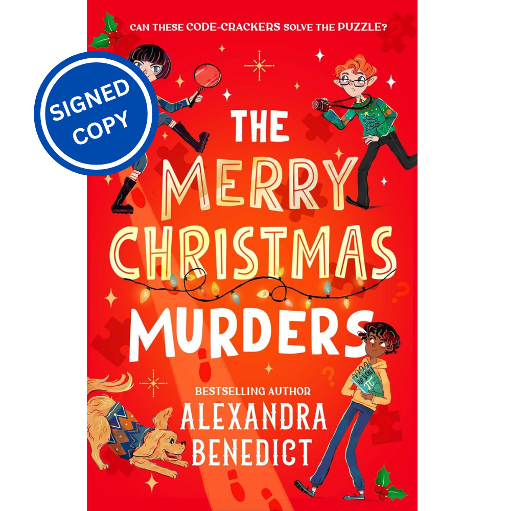 Signed Book - The Merry Christmas Murders by Alexandra Benedict
