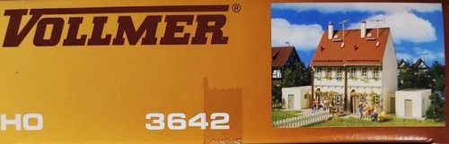 VOLLMER 3642 Kit Villino bifamigliare con garage - scala H0 - | Condition: Nuovo