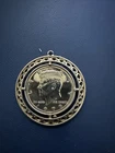 Vintage 1972 KENNEDY LIBERTY COIN Half Dollar Pendant.