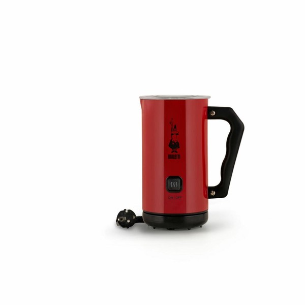 Bialetti MilchaufschäUmer Elettric Mk02 300Ml Elektrisch Milch Edelstahl Rot-image