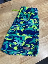 Boys Vineyard Vines Chappy Camo Swim Trunks - Small 8/10 